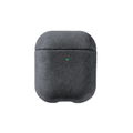 AirPods 1/2 Gen Alcantara Case - Space Grey