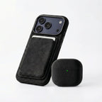 AirPods (4th generation) Alcantara Case - Deep Black