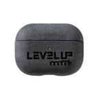 AirPods Pro (2nd Generation) Alcantara Case - LEVEL UP MTA - Space Grey