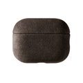 AirPods Pro (3rd Generation) Alcantara Case - Chocolate Brown