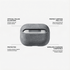 AirPods Pro (3rd Generation) Alcantara Case - Nardo Gray