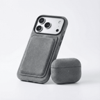 AirPods Pro (2nd Generation) Alcantara Case - Nardo Gray