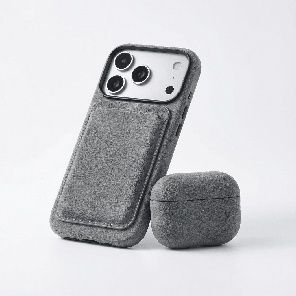 AirPods Pro (3rd Generation) Alcantara Case - Nardo Gray