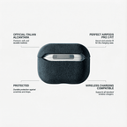 AirPods Pro (3rd Generation) Alcantara Case - Navy Blue