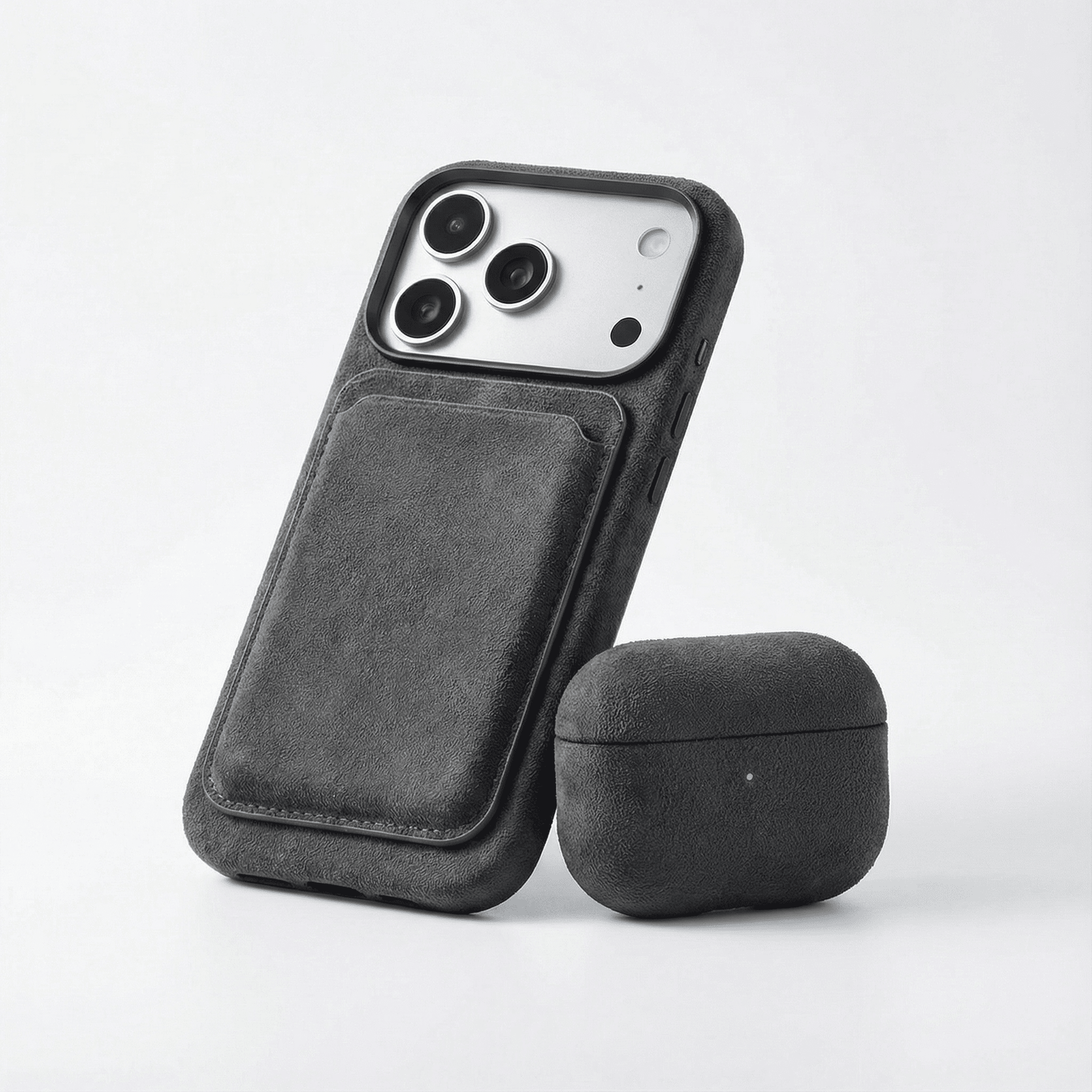 AirPods Pro (2nd Generation) Alcantara Case - Space Grey