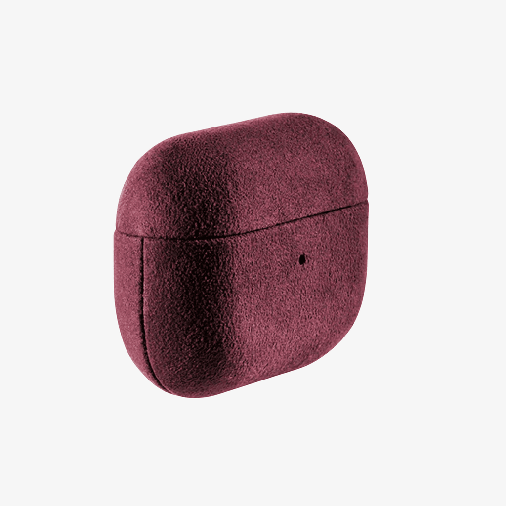 AirPods Pro (3rd Generation) Alcantara Case - Wine Red