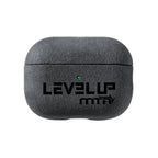 AirPods Pro Alcantara Case - LEVEL UP MTA - Space Grey