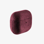 AirPods Pro Alcantara Case - Wine Red