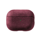 AirPods Pro Alcantara Case - Wine Red