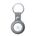 Alcantara AirTag Key Ring - Nardo Gray