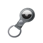 Alcantara AirTag Key Ring - Nardo Gray