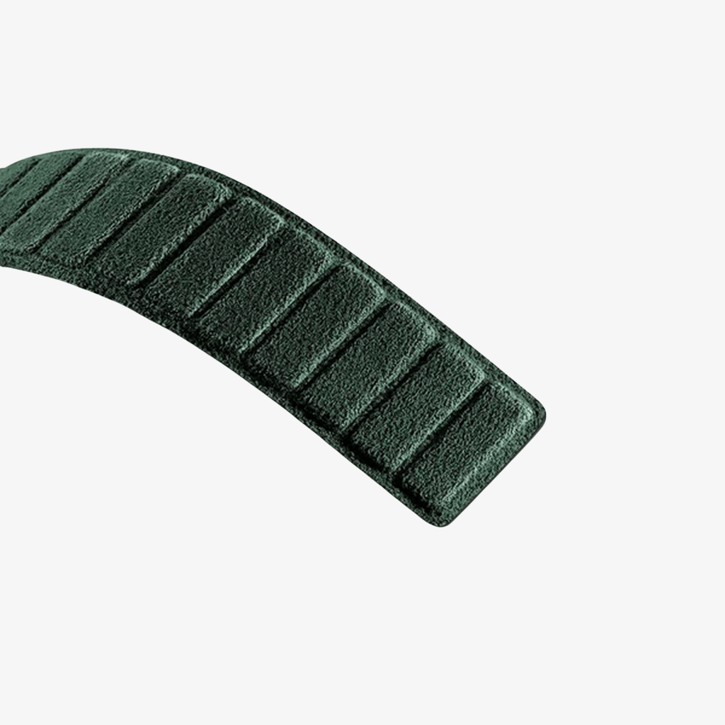 Alcantara Apple Watch Band - Midnight Green - 42/44/45/46mm & Ultra (49mm)