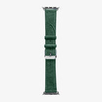 Alcantara Apple Watch Band With Buckle - Midnight Green - 42/44/45/46mm & Ultra (49mm)