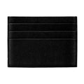 Alcantara Card Wallet - Deep Black