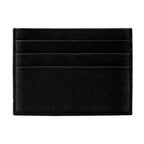 Alcantara Card Wallet - Deep Black