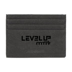 Alcantara Card Wallet - LEVEL UP MTA - Space Grey