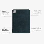 Alcantara iPad Cover - For iPad Air 11 inch (2024/2026) - Navy Blue