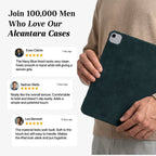Alcantara iPad Cover - For iPad Air 2026  (13 inch) - Navy Blue