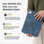 Alcantara iPad Cover - For iPad Air 2026  (13 inch) - Ocean Blue