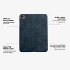 Alcantara iPad Cover - For iPad Pro (13 inch) - Navy Blue