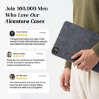 Alcantara iPad Cover - For iPad Pro (13 inch) - Space Grey
