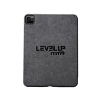 Alcantara iPad Cover - For iPad Pro 2024 (13 inch) - LEVEL UP MTA - Space Grey