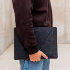 Alcantara Laptop Sleeve - 13 & 14 Inch - Space Grey