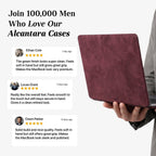 Alcantara MacBook Neo Cover – For 13 inch (2026) – Wine Red