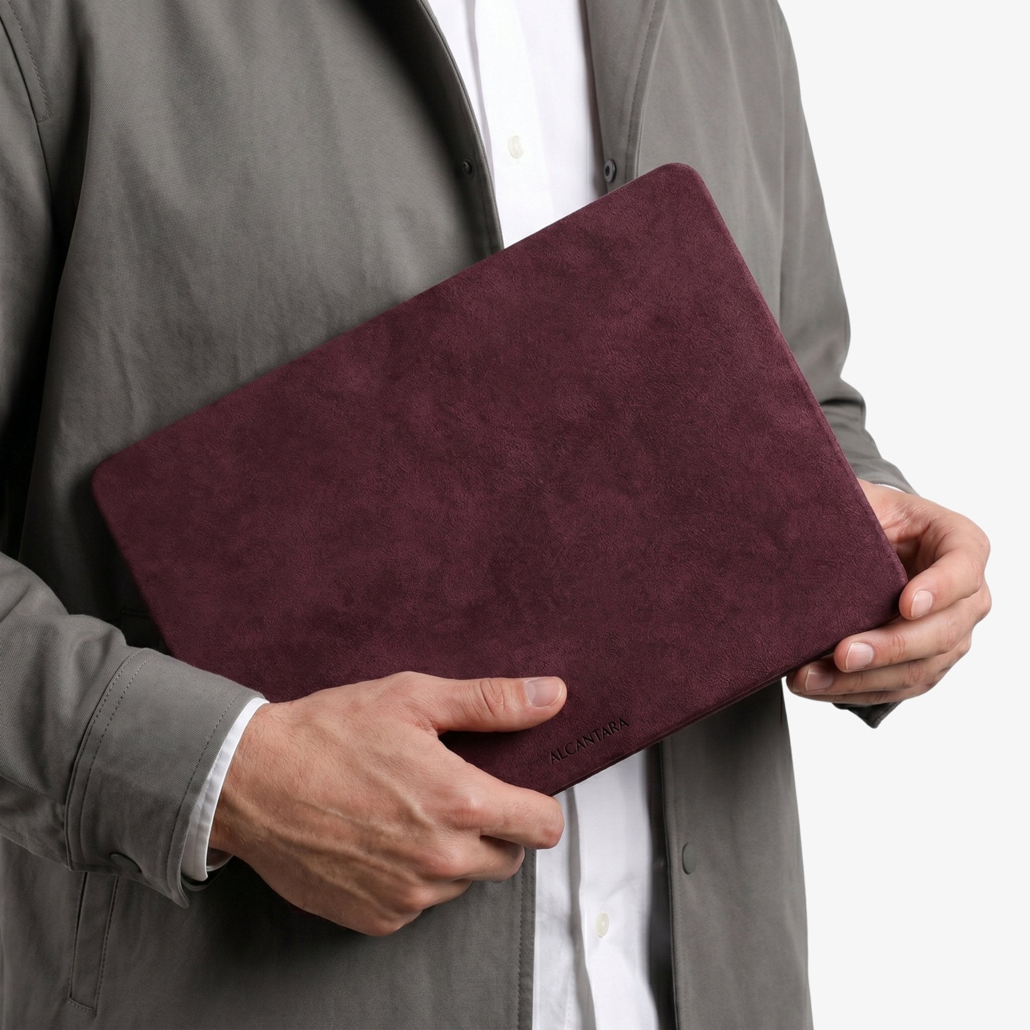 Alcantara MacBook Neo Cover – For 13 inch (2026) – Wine Red