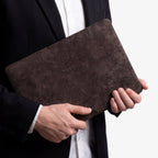 Alcantara MacBook Pro & Pro Max Cover - For 14 inch (2021-2025) - Chocolate Brown