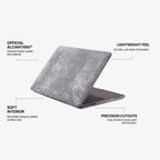 Alcantara MacBook Pro & Pro Max Cover - For 14 inch (2021-2025) - Nardo Gray
