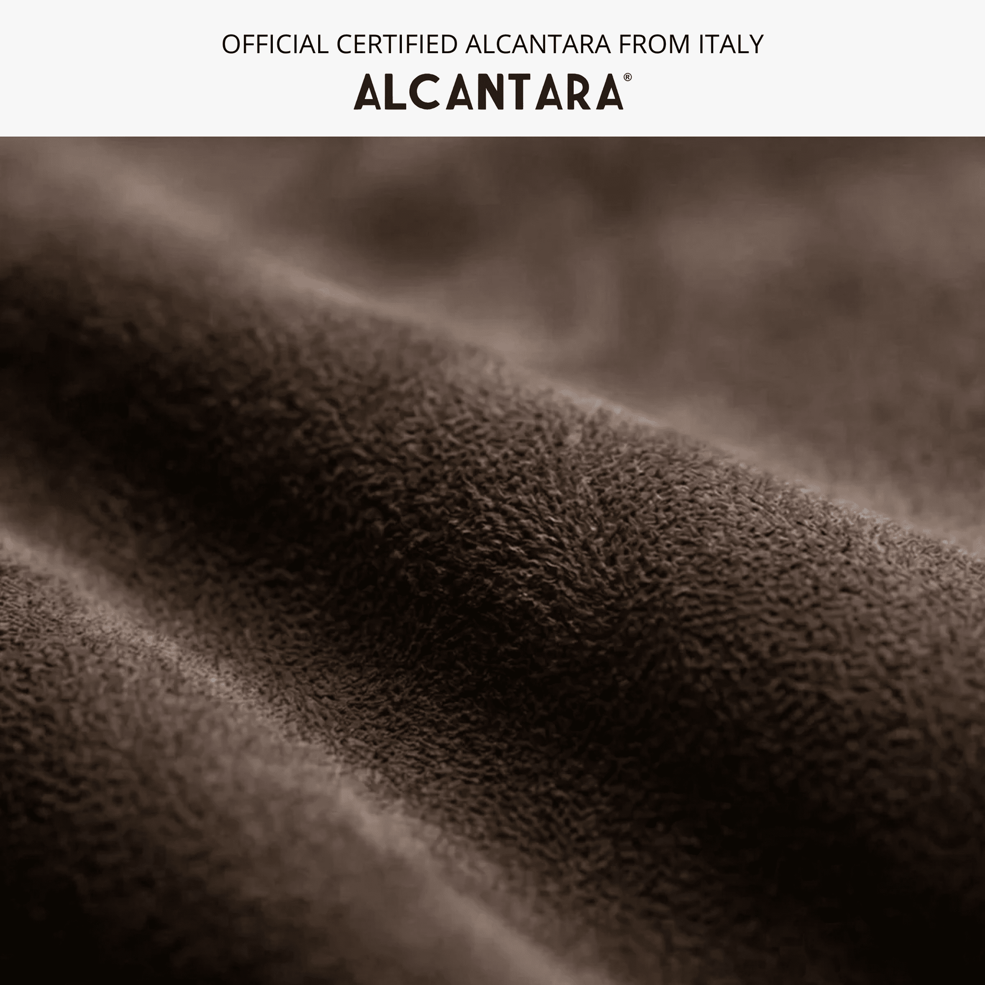 Alcantara MagSafe Wallet - Chocolate Brown