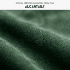 Alcantara MagSafe Wallet - Midnight Green