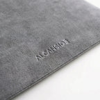Alcantara Pouch - Nardo Gray