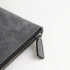 Alcantara Pouch - Nardo Gray
