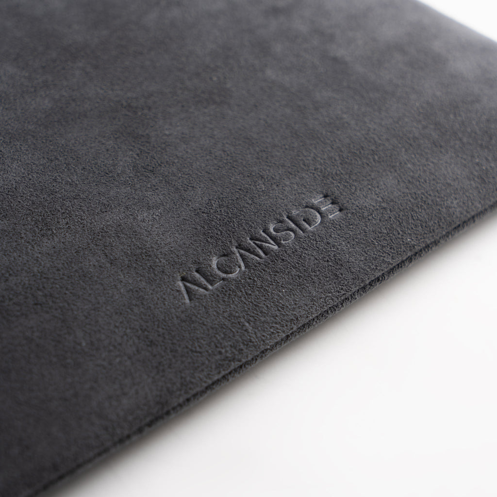 Alcantara Pouch - Space Grey