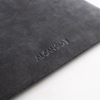 Alcantara Pouch - Space Grey