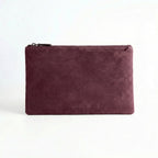 Alcantara Pouch - Wine Red