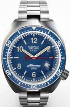 Allemano 1973 Diver Shark Men's Dark Blue Watch