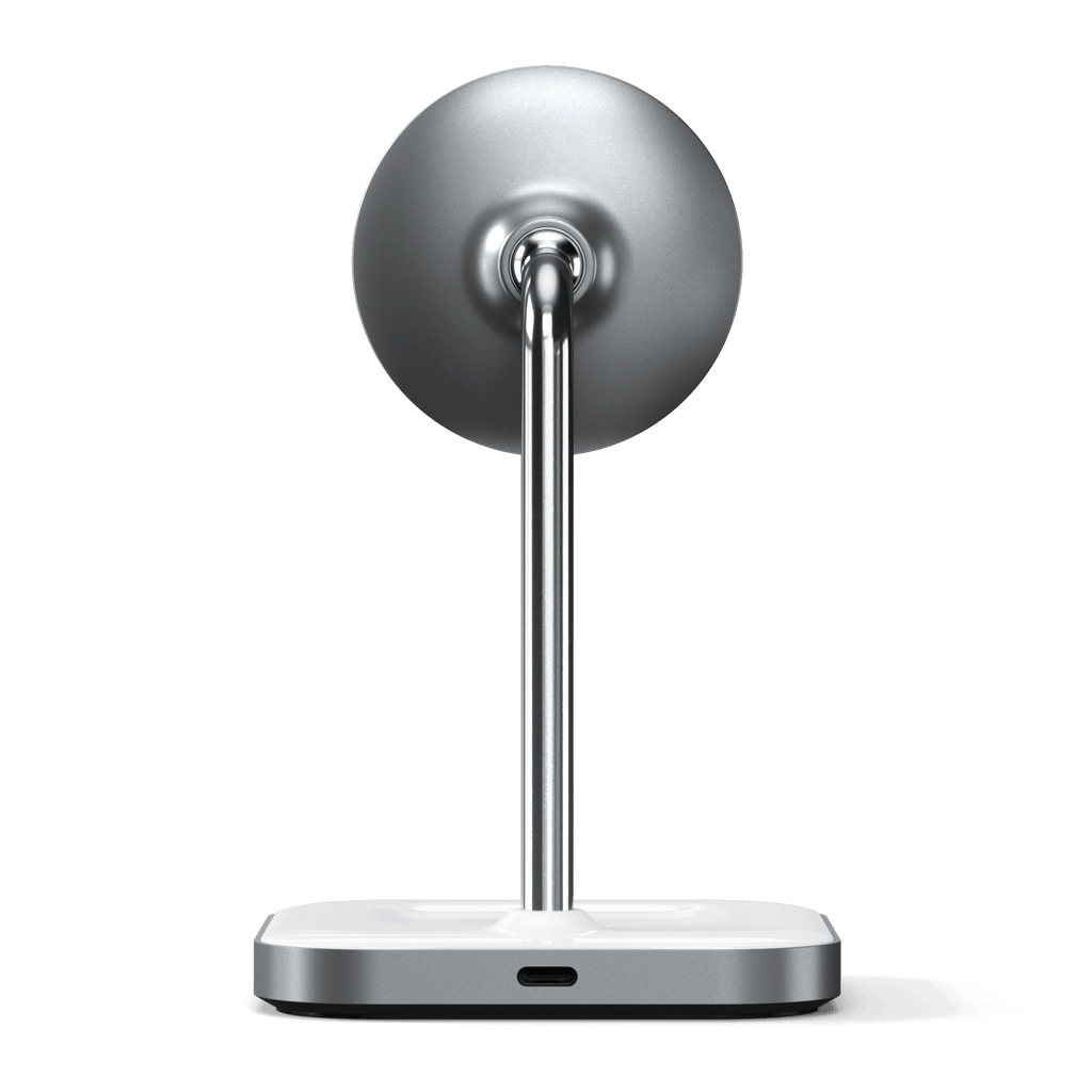 Aluminium 2-in-1 magnetischer kabelloser Ladeständer
