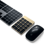 Aluminum Slim Rechargeable Bluetooth Keypad