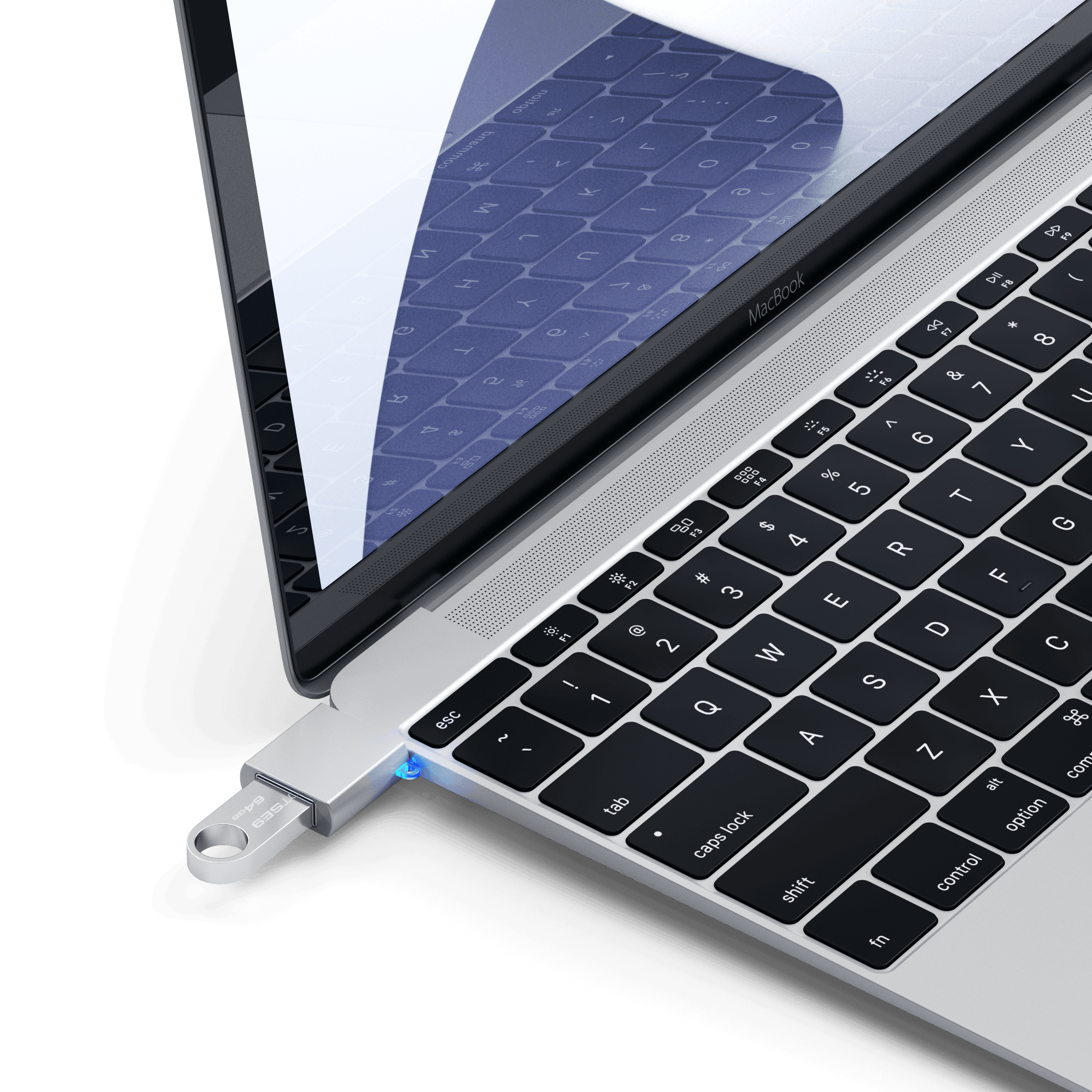Aluminium USB-C zu USB-A 3.0 Adapter
