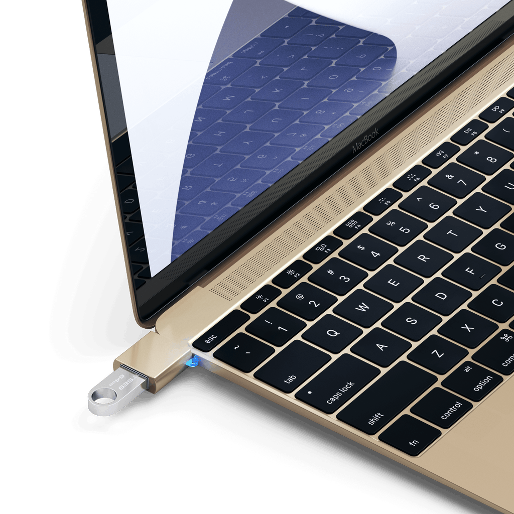 Aluminium USB-C zu USB-A 3.0 Adapter