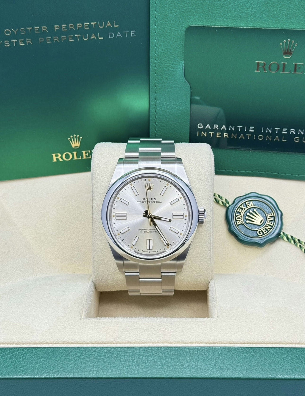 Rolex Oyster Perpetual 41 Silver Dial Oyster Bracelet - 134300 - 2025