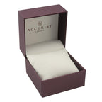 Accurist Ladies Black Rose Gold Watch