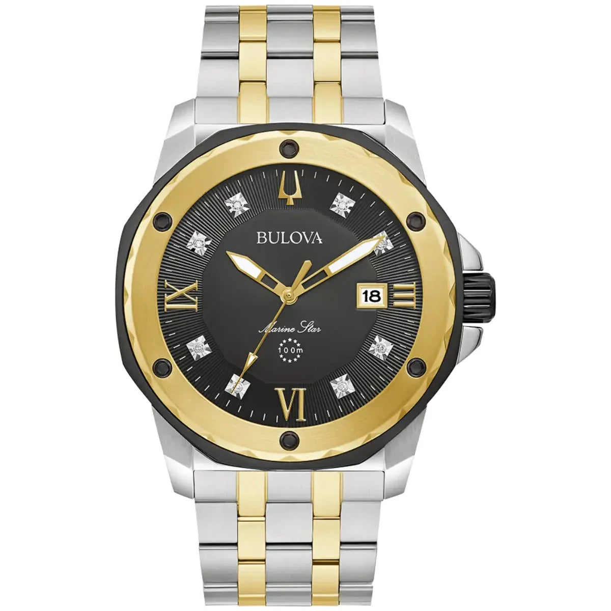 Bulova Marine Star Men's Two-Tone Watch