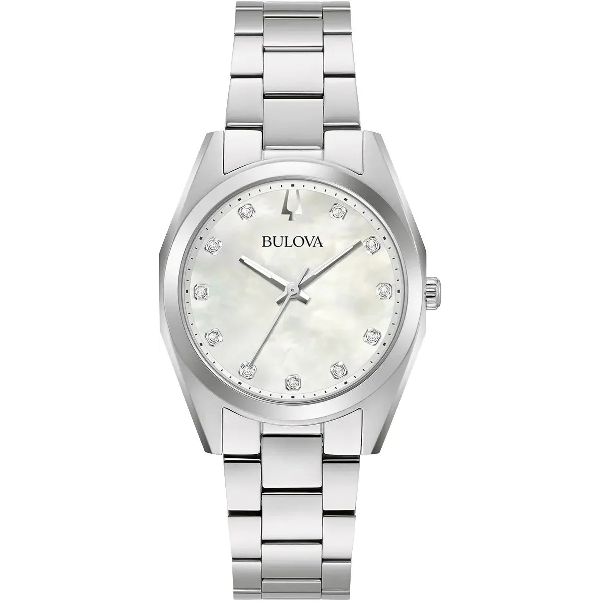 Bulova Surveyor Ladies Mother of Pearl Watch