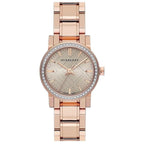 Burberry Ladies The City Diamond Rose Gold 26mm Watch