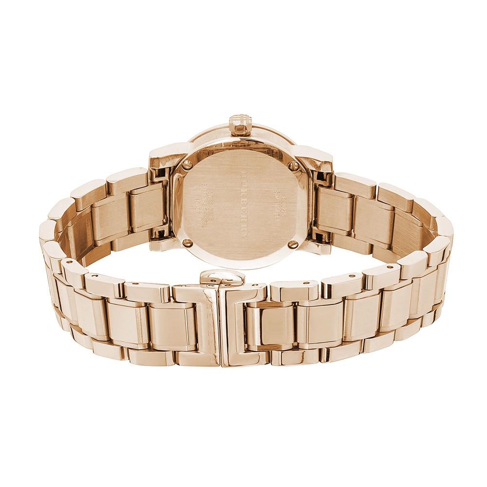 Burberry Ladies The City Diamond Rose Gold 26mm Watch
