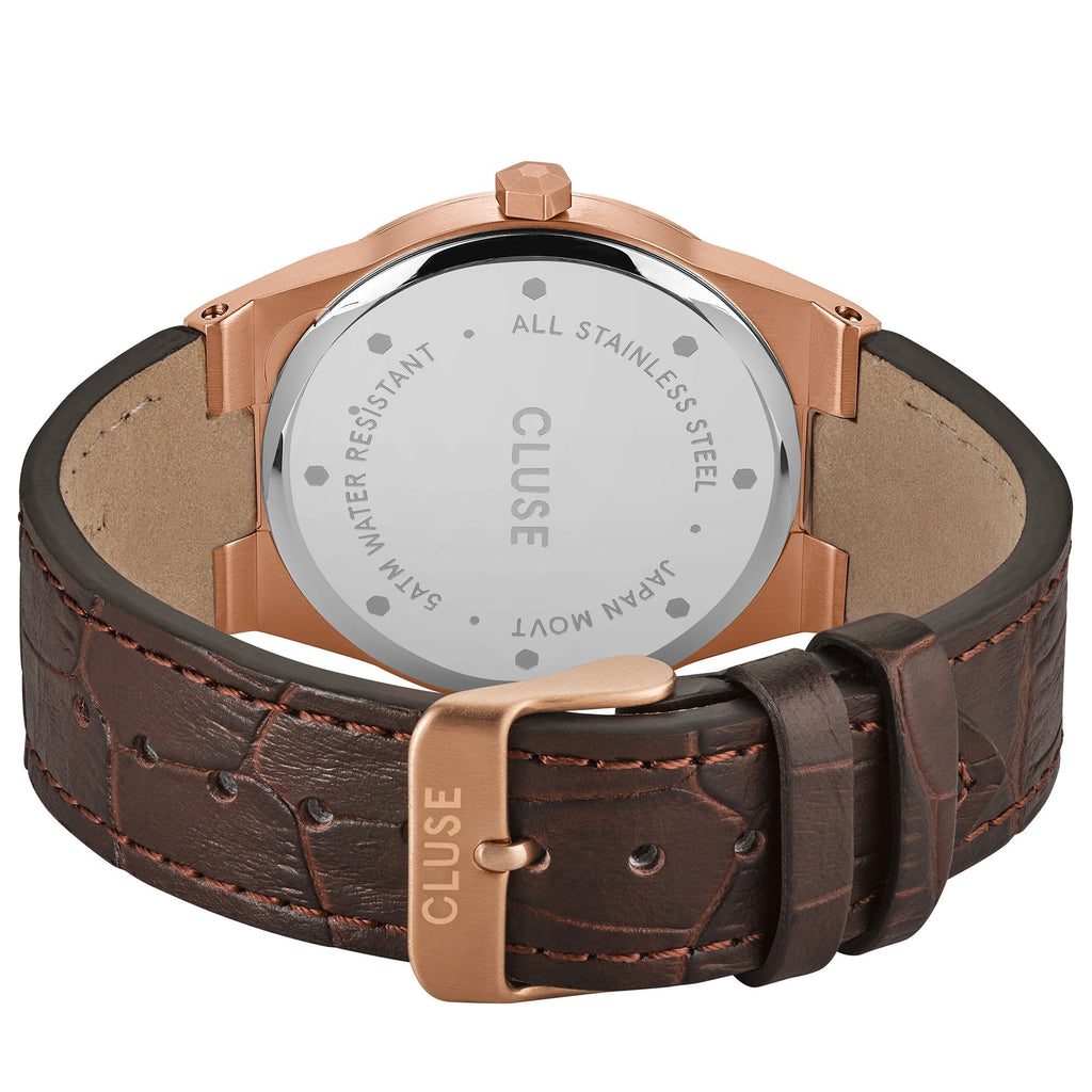 Cluse Dark Brown Vigoureux Men's Watch